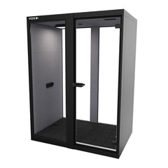 Akoestische-Werkplek-VOX201-Zwart-Voorraad-Model-zonder-tafelblad-of-bureau