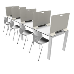 Anti spiekscherm wit