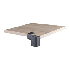 Bevestiging bureauscherm zwart