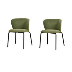Break Stoelen Set van 2 stuks Groen