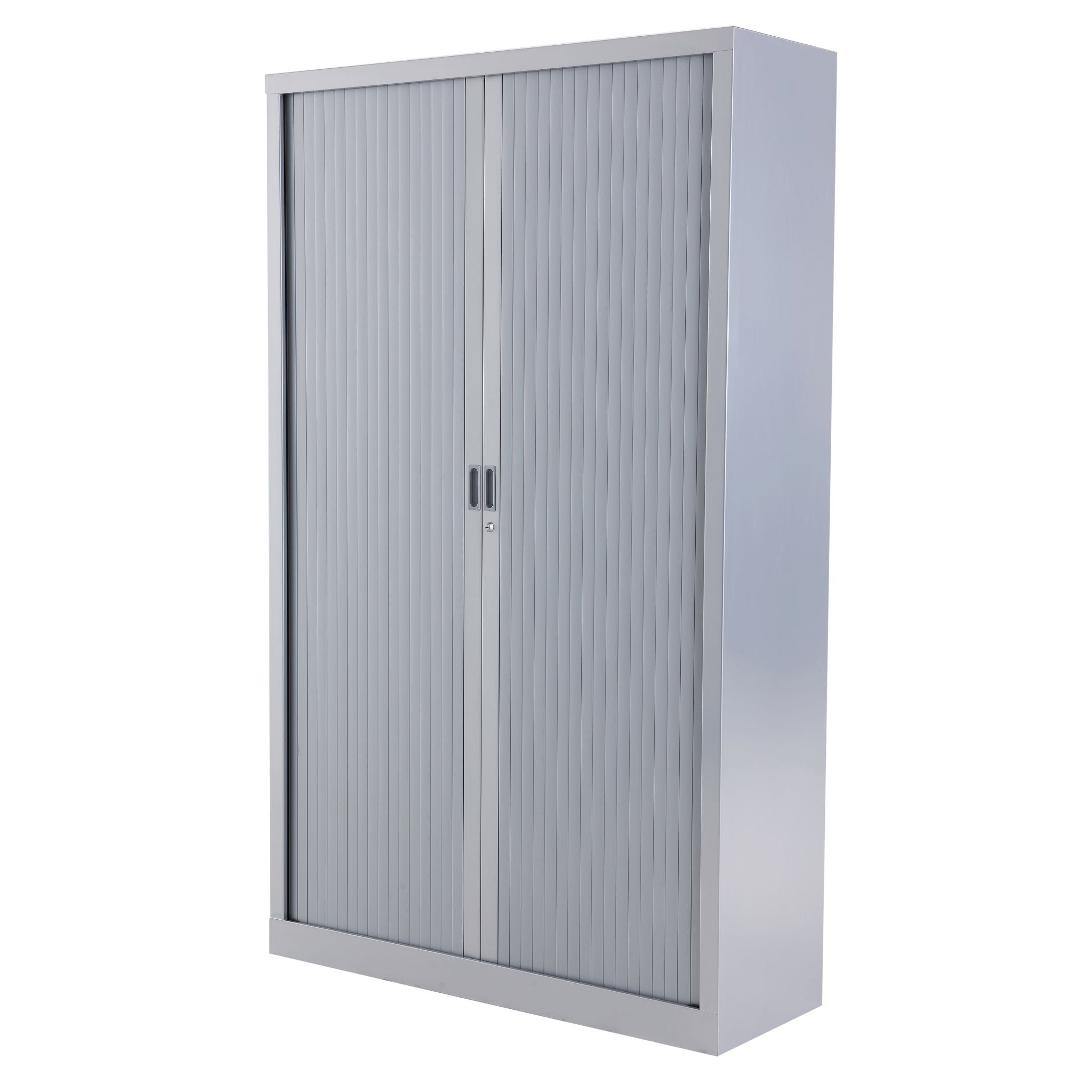 Economy roldeurkast 198cm hoog x 120cm breed aluminium