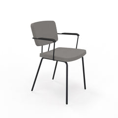 Vergaderstoel Max Forza Huislijn gestoffeerd