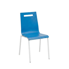 Kantine stoel Ilse vierkante poot voorraad.