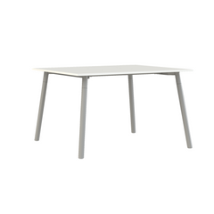 Kantinetafel Corner Metaal Aluminium Wit