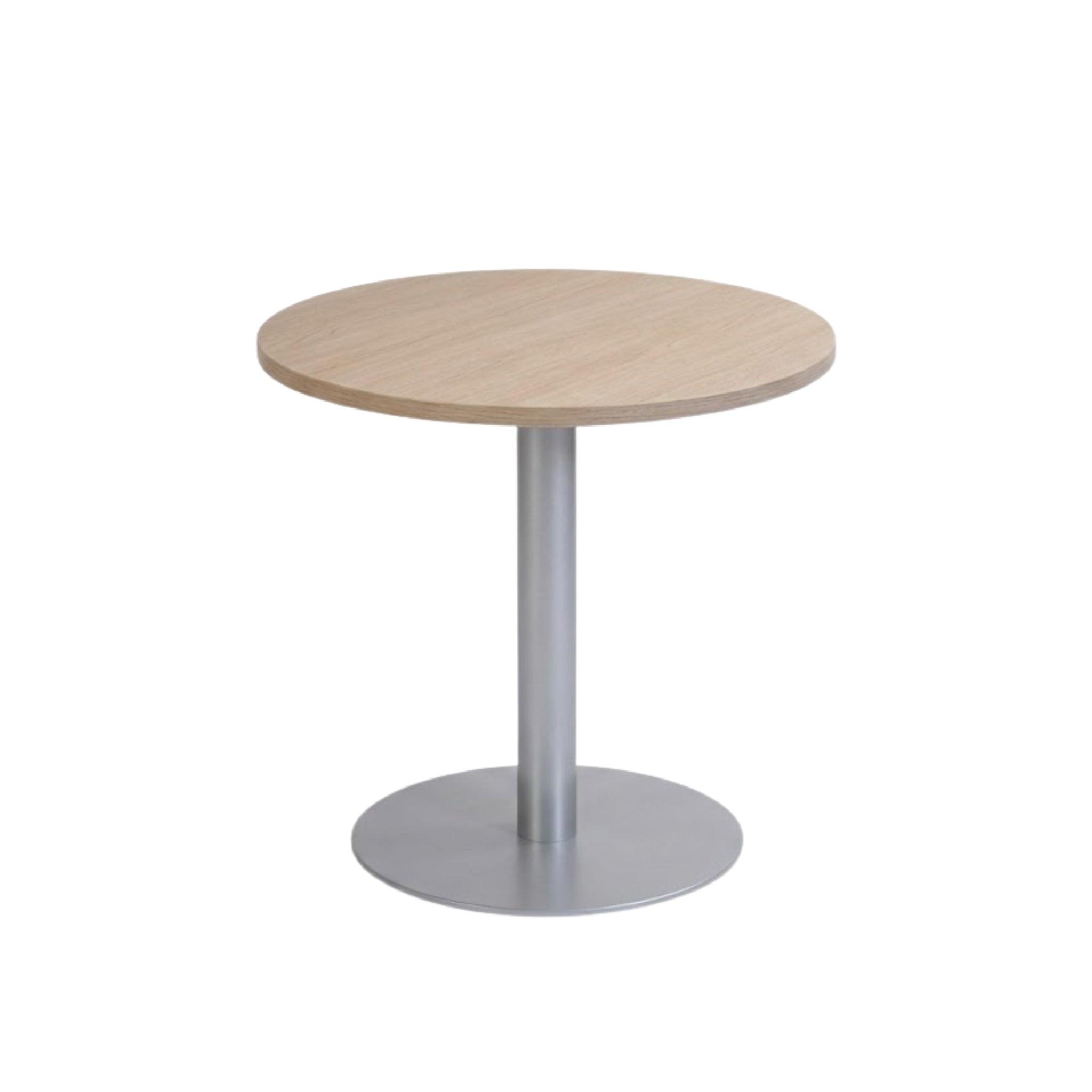 Kolomtafel rond Huislijn Kantoormeubelen Vergadertafels Select Kantoormeubelen.