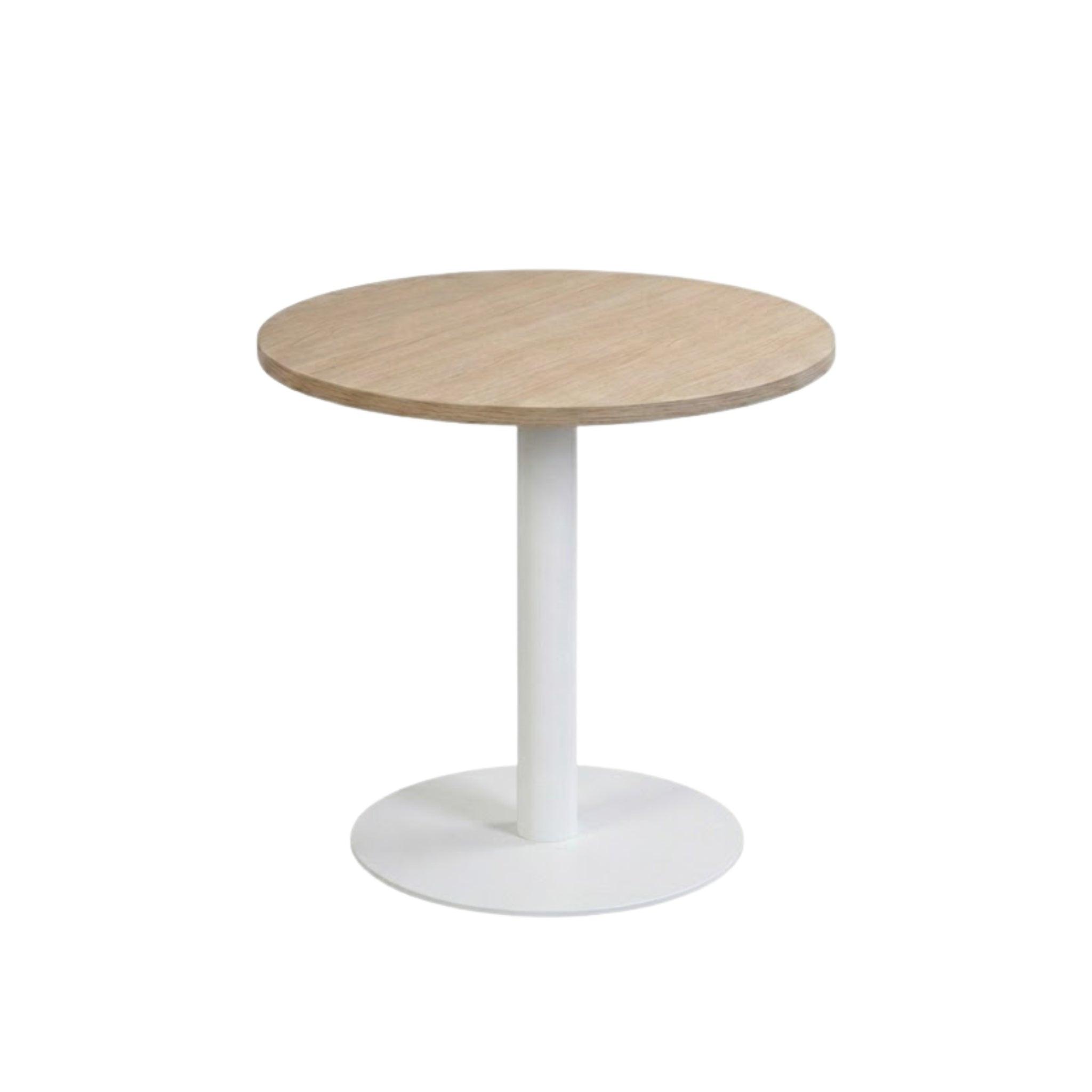 Kolomtafel rond Huislijn Kantoormeubelen Vergadertafels Select Kantoormeubelen.