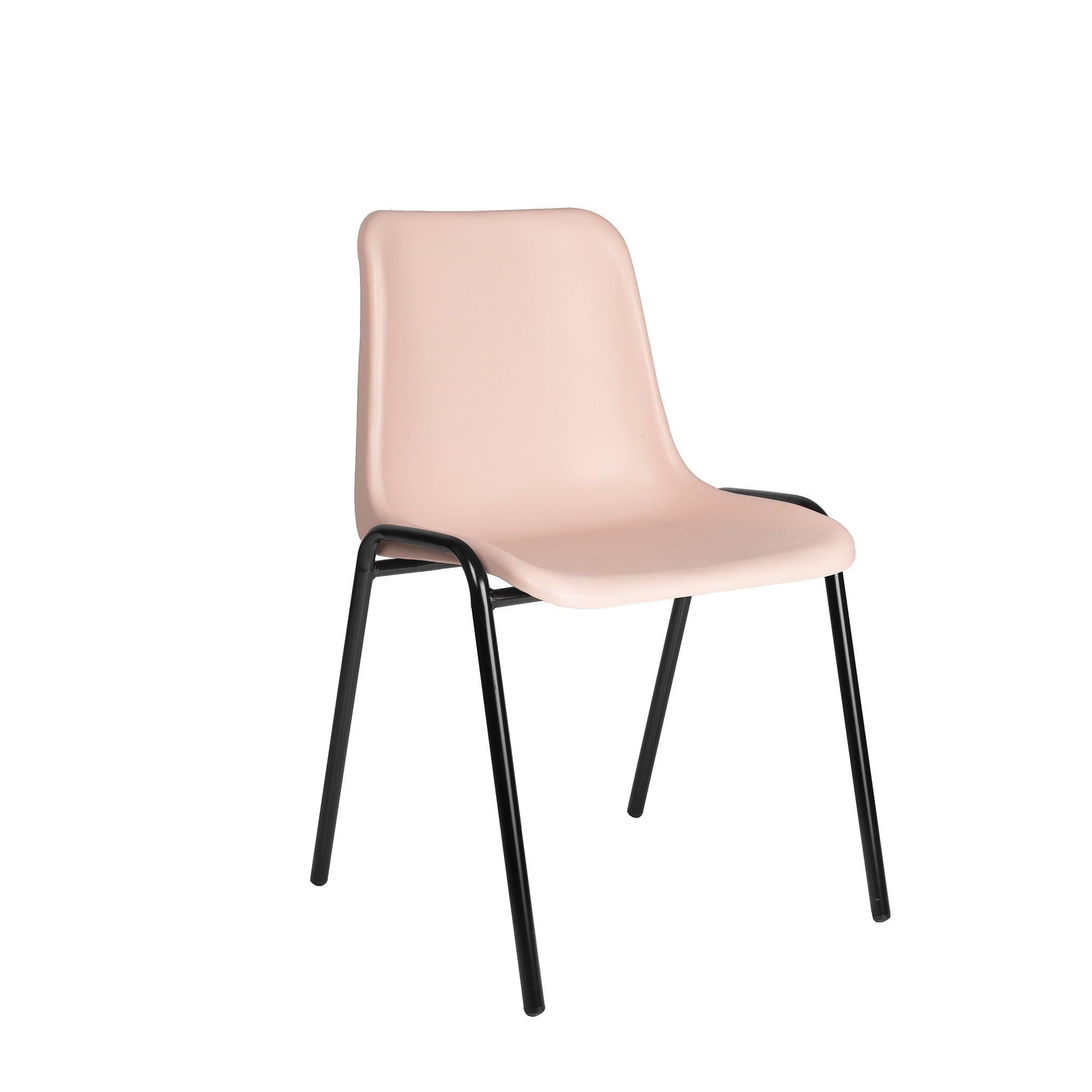 Kantinestoel Frame Zwart.