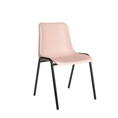 Kantinestoel Frame Zwart.
