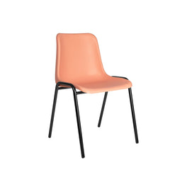 Kantinestoel Frame Zwart.