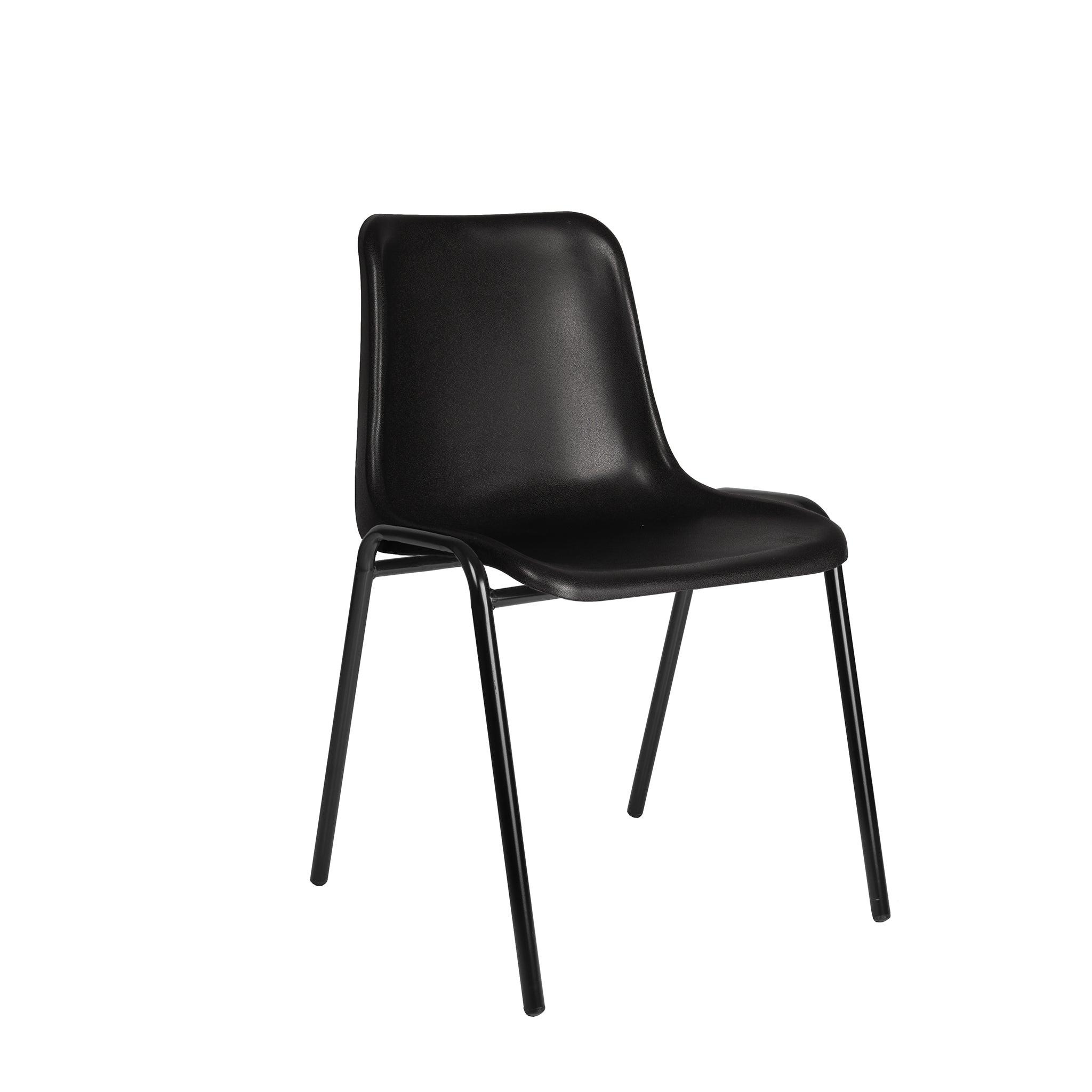 Kantinestoel Frame Zwart.