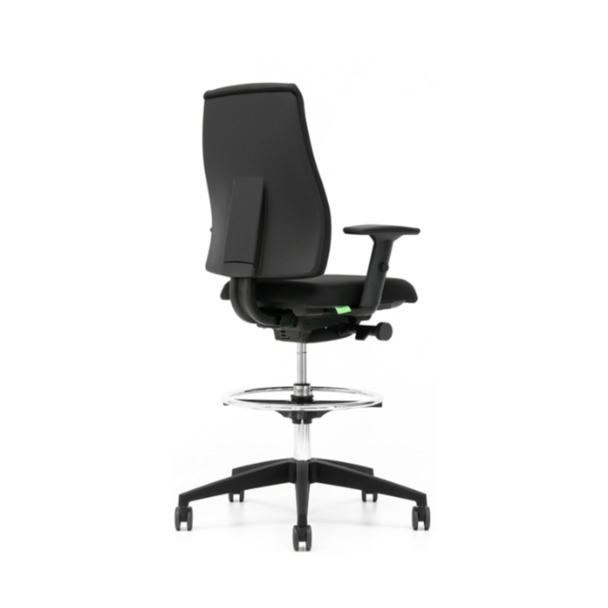 Se7en bureaustoel LX001 achter-zijaanzicht Interstuhl