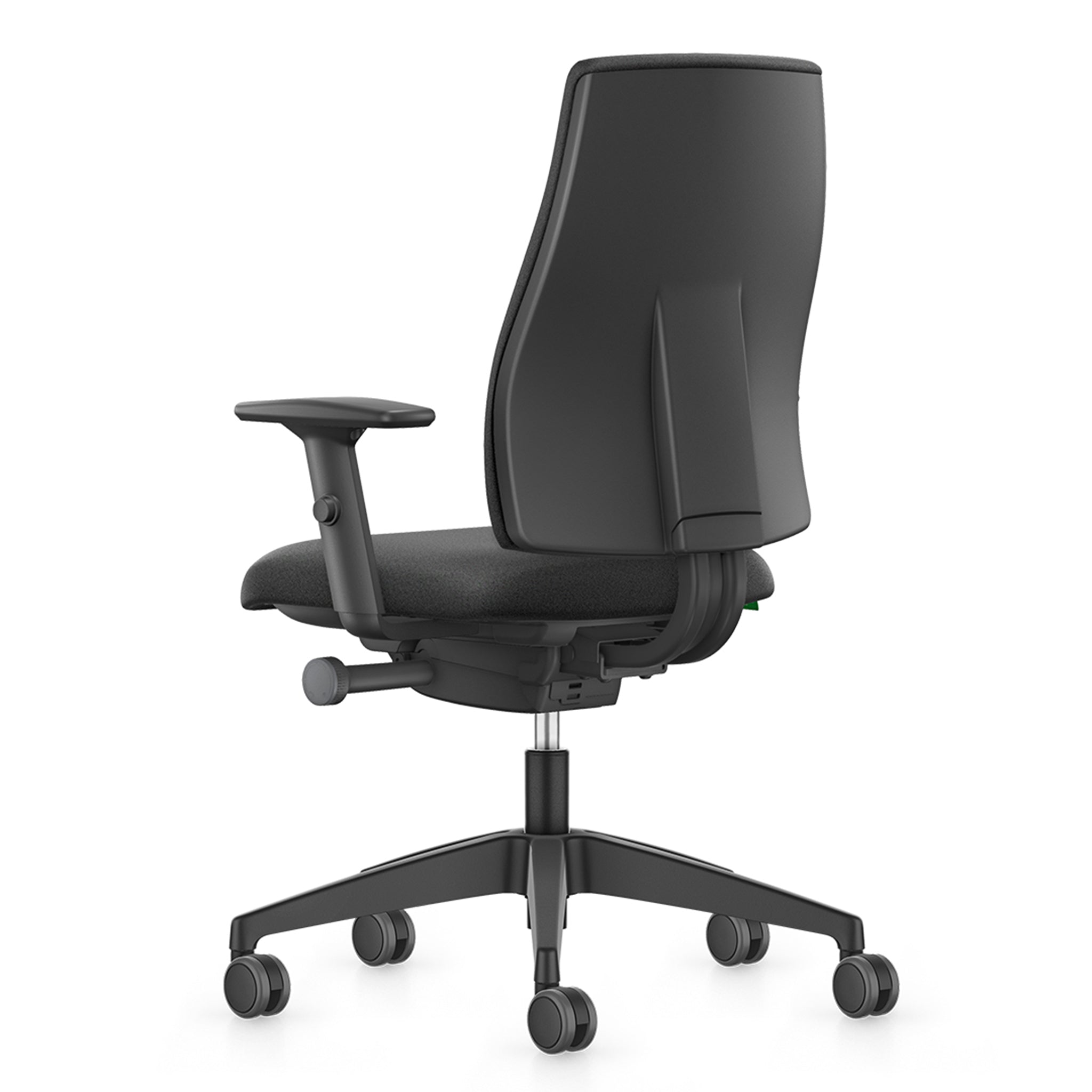 LX111 Ergo bureaustoel Se7en Comfort achteraanzicht schuin Interstuhl