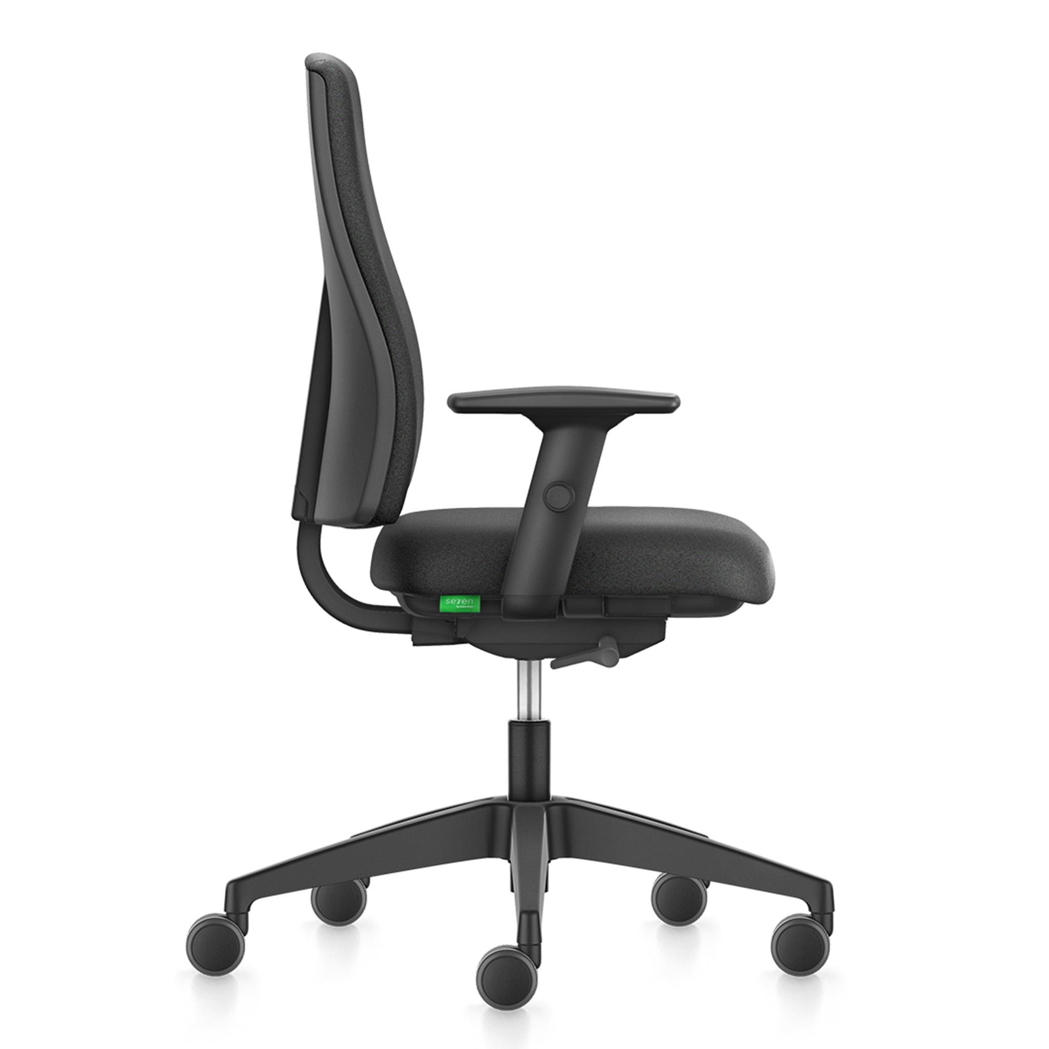 se7en bureaustoel Comfort LX151 zijaanzicht Interstuhl