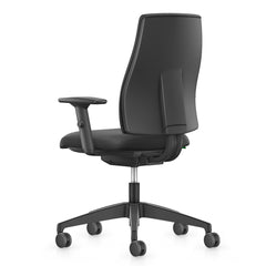 se7en bureaustoel Comfort LX151 achteraanzicht schuin Interstuhl