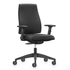 se7en bureaustoel Comfort LX151 vooraanzicht schuin Interstuhl