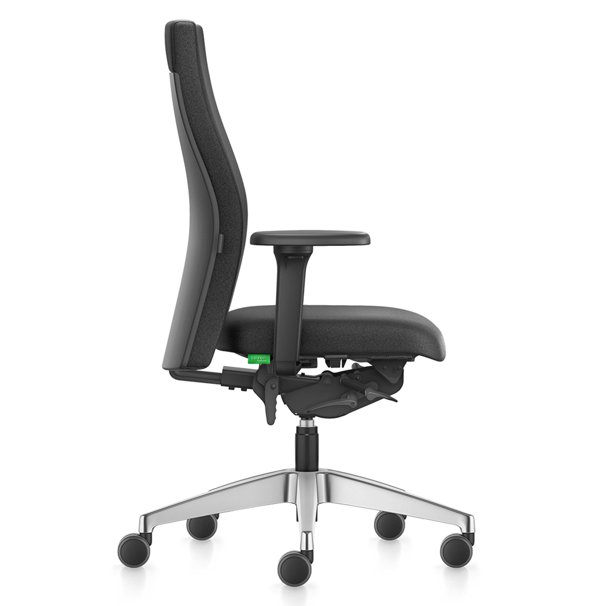 LX184 bureaustoel premium Se7en Interstuhl NPR 1813 zijaanzicht