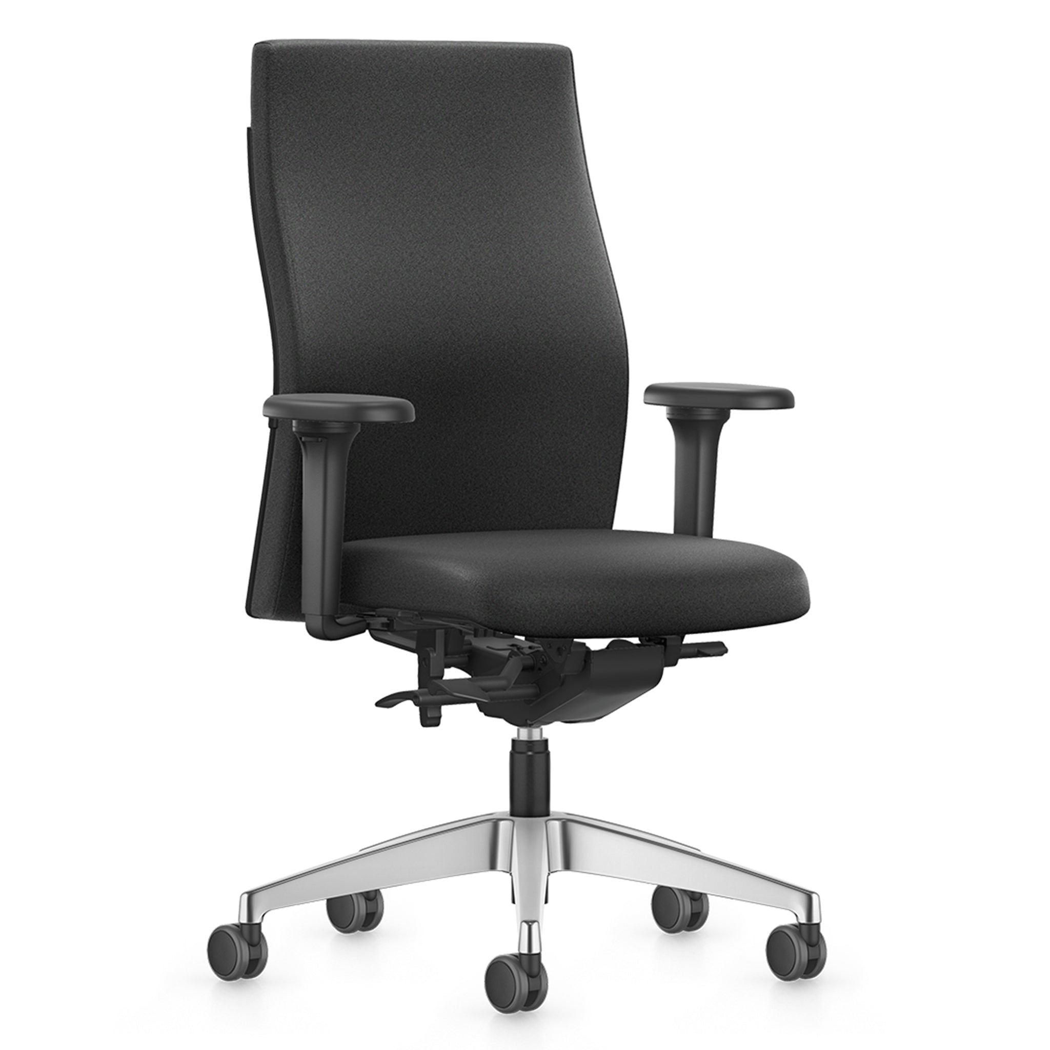 LX184 bureaustoel premium Se7en Interstuhl NPR 1813 vooraanzicht schuin