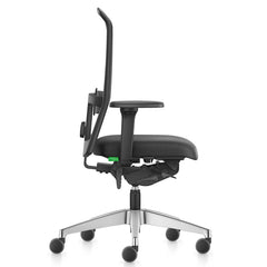 LX282 bureaustoel premium Se7en Interstuhl NPR 1813 zijaanzicht