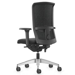 LX282 bureaustoel premium Se7en Interstuhl NPR 1813 achteraanzicht schuin