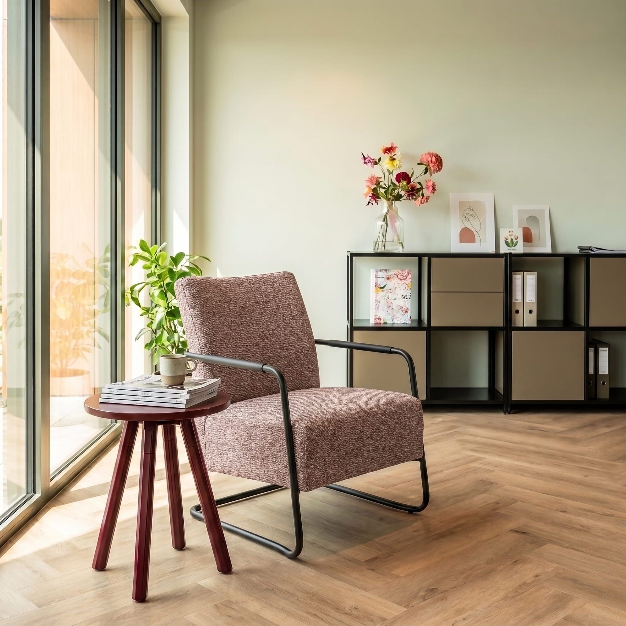 Loungestoel sledeframe