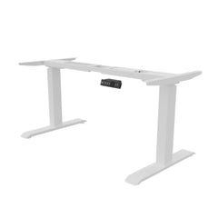 N-SINGLE NPR zit-sta onderstel 1 persoons werkplek wit zonder tafelblad