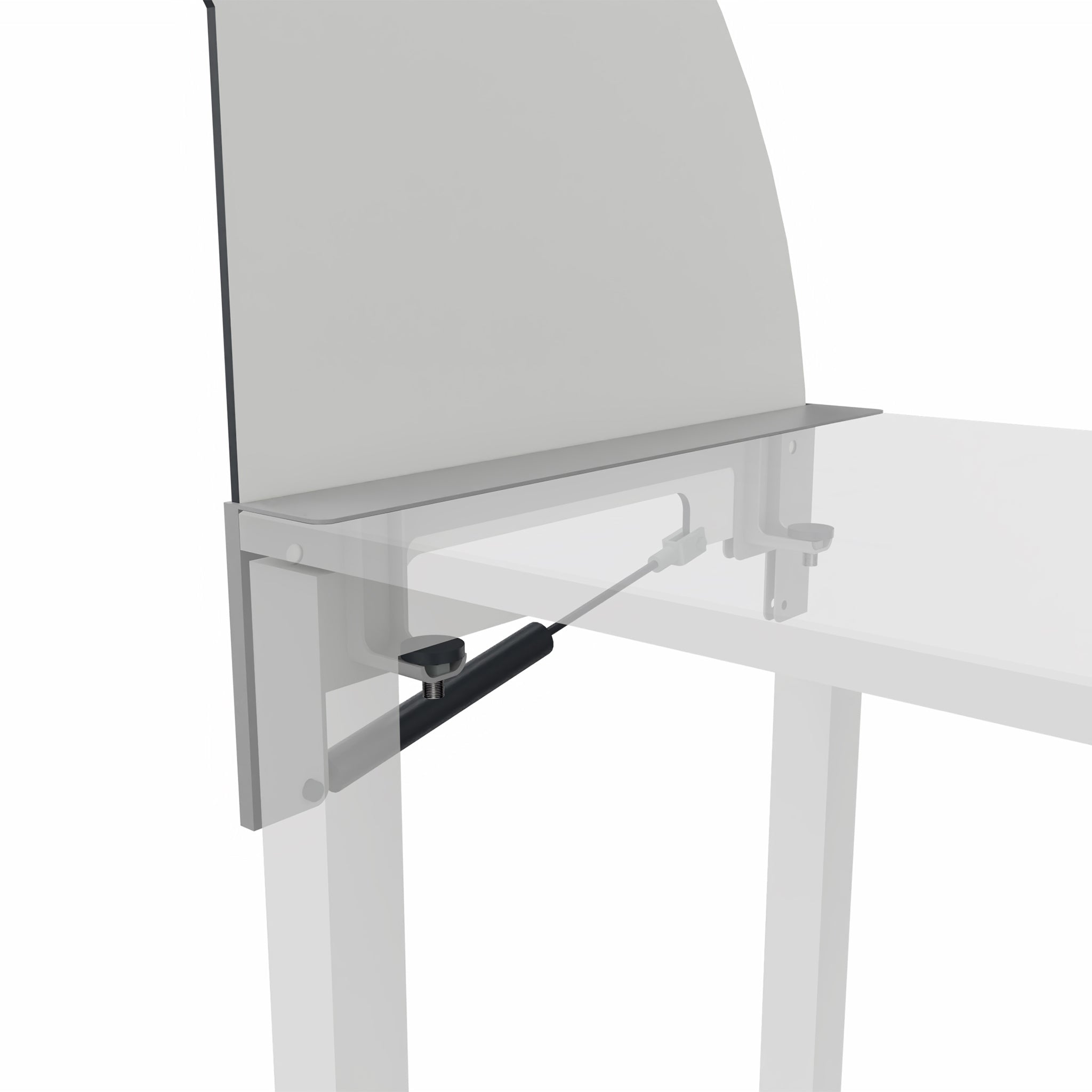 Privascreen spiekscherm klem