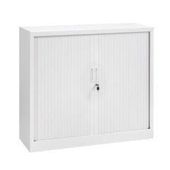 Roldeurkast 105 hg. x 120 br. + 2 legborden Orange office Roldeurkasten Select Kantoormeubelen.