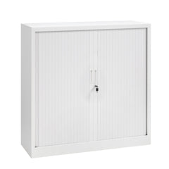 Roldeurkast 118 hg. x 120 br. + 2 legborden Orange office Roldeurkasten Select Kantoormeubelen.
