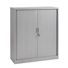 Roldeurkast 135 hg. x 120 br. + 2 legborden Orange office Roldeurkasten Select Kantoormeubelen.