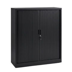 Roldeurkast 135x120 Zwart