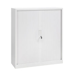 Roldeurkast 135x120 Wit