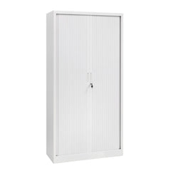 Roldeurkast 198 hg. x 100 br. + 4 legborden Orange office Roldeurkasten Select Kantoormeubelen.