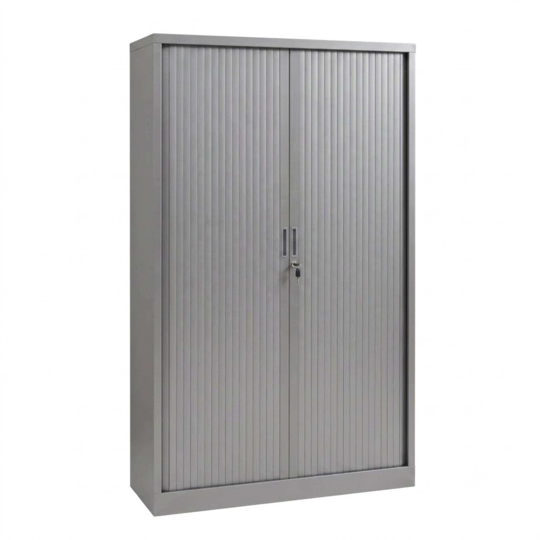Roldeurkast 198 hg. x 120 br. + 4 legborden Orange office Roldeurkasten Select Kantoormeubelen.