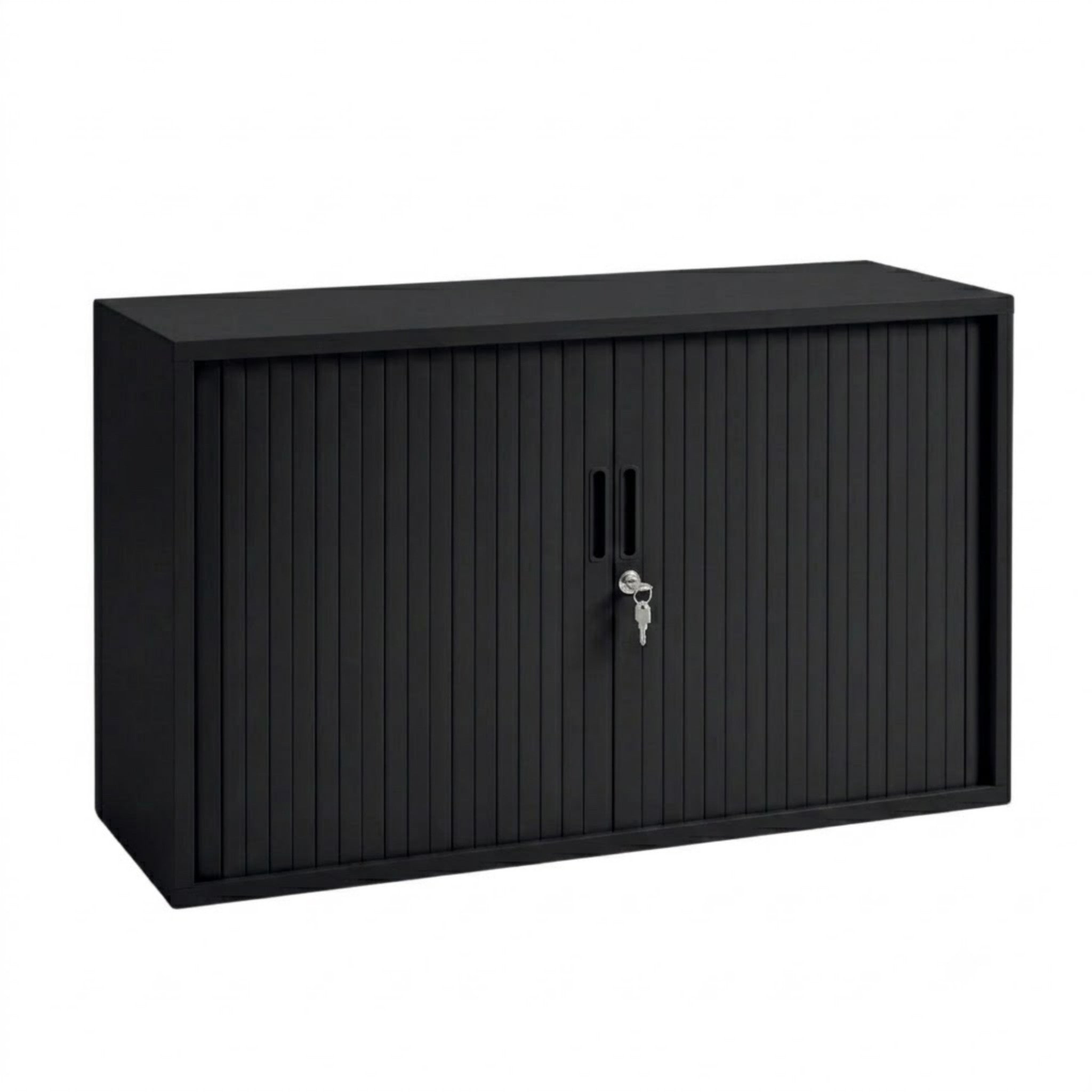 Roldeurkast 72x120 zwart