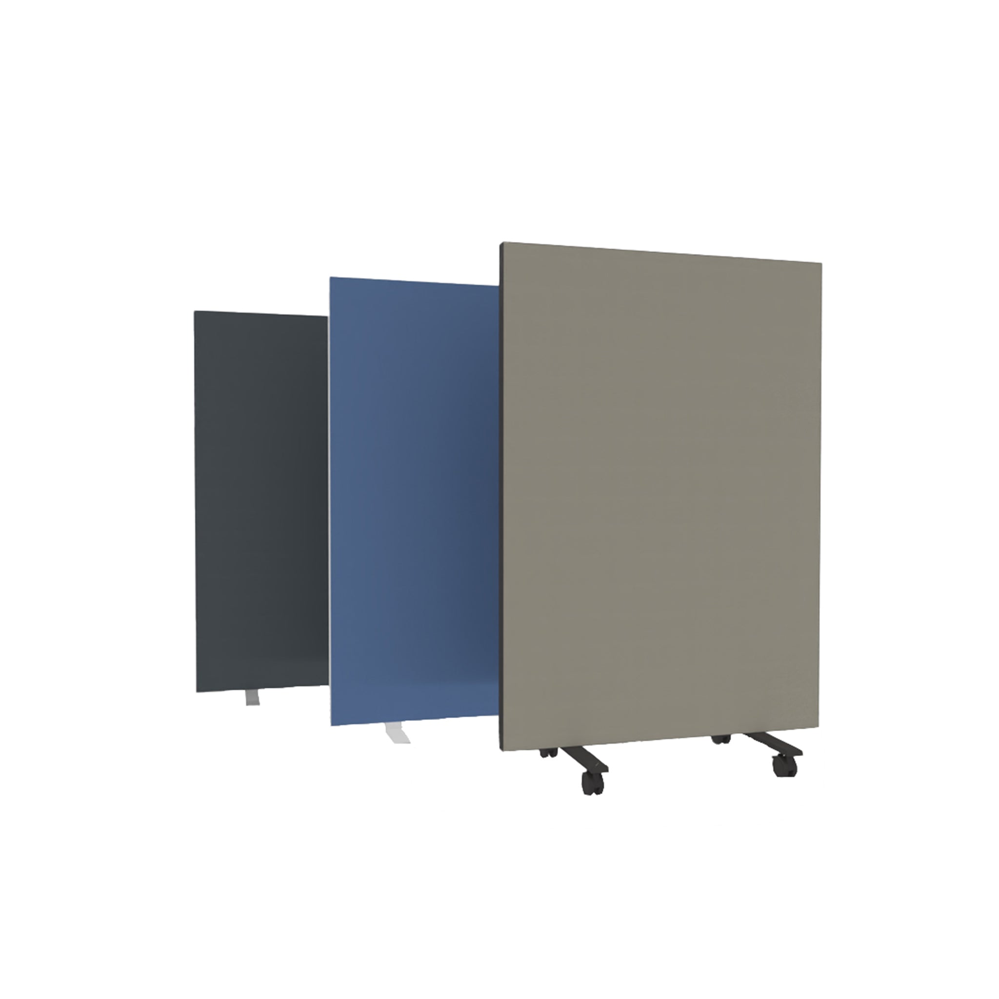 Akoestisch kamerscherm scheidingswand voor op kantoor, zorg of school.