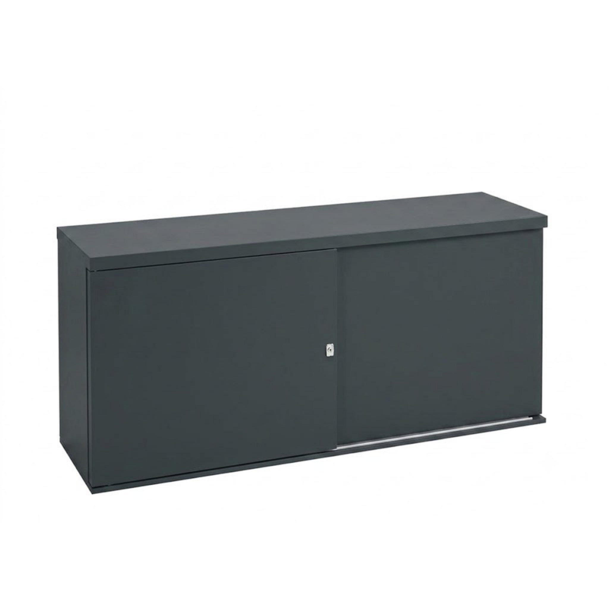 Akoestische schuifdeurkast 72.5 hg. x 166 br. + 2 legborden Orange office Schuifdeurkast Select Kantoormeubelen.