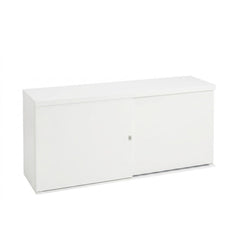 Akoestische schuifdeurkast 72.5 hg. x 166 br. + 2 legborden Orange office Schuifdeurkast Select Kantoormeubelen.