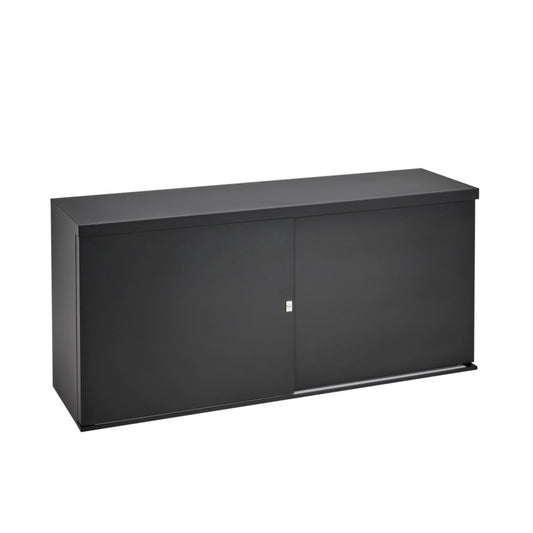 Akoestische schuifdeurkast 72.5 hg. x 166 br. + 2 legborden Orange office Schuifdeurkast Select Kantoormeubelen.
