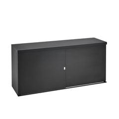 Akoestische schuifdeurkast 72.5 hg. x 166 br. + 2 legborden Orange office Schuifdeurkast Select Kantoormeubelen.