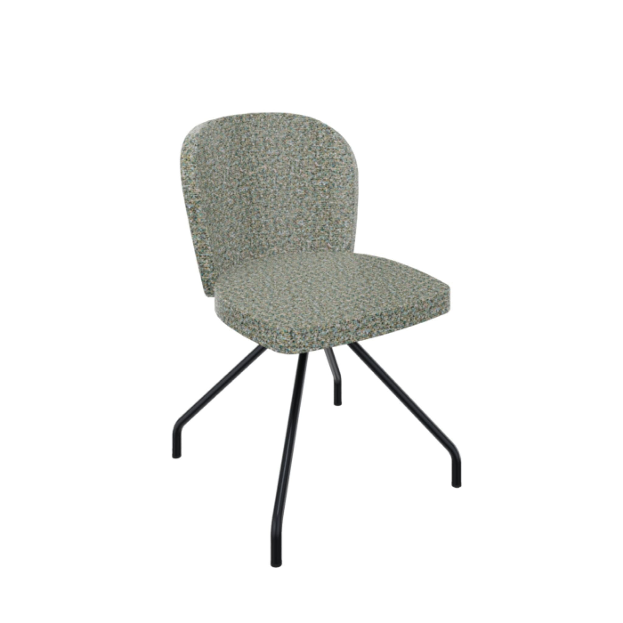 Vergaderstoel Amber - spinpoot met hoge rug