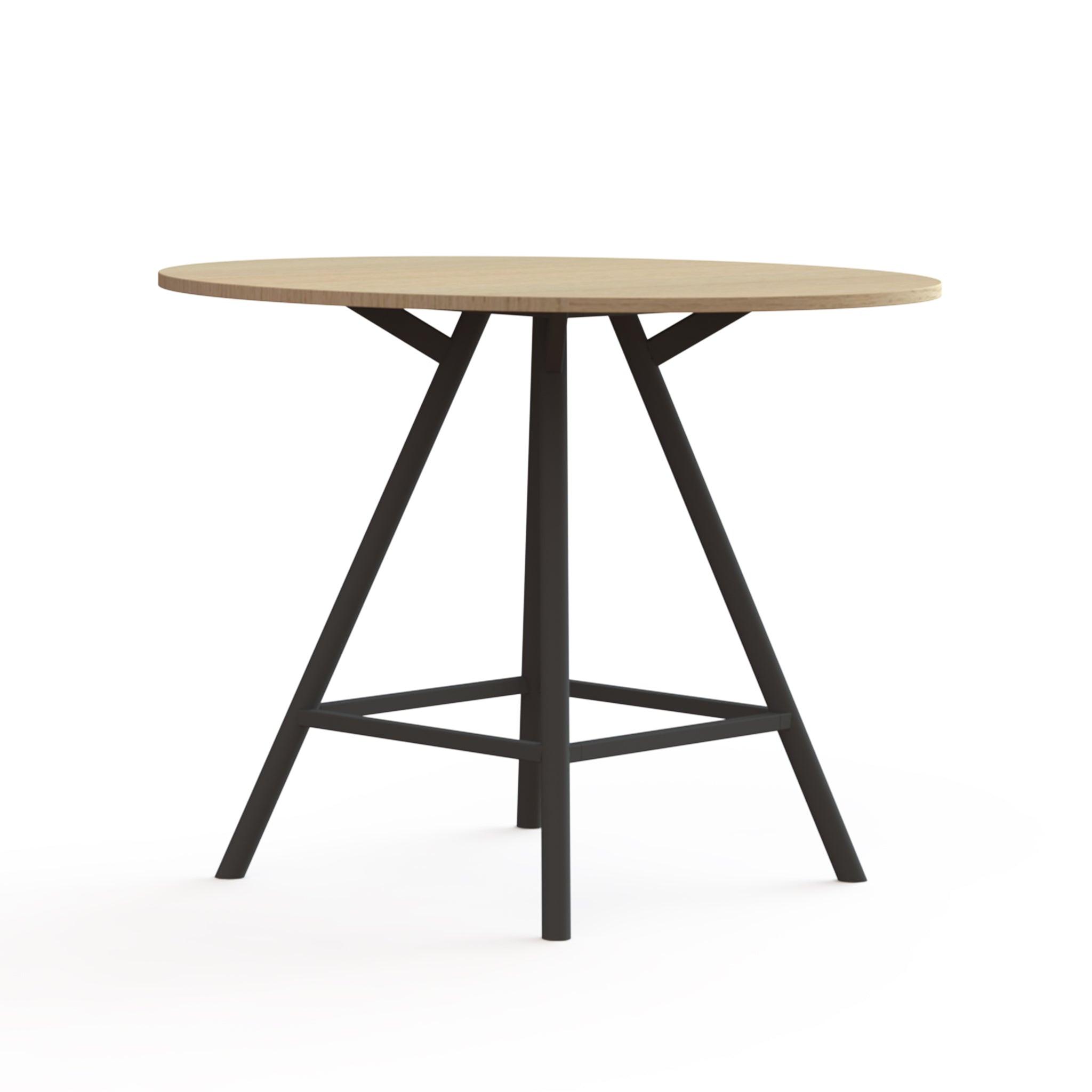 Hoge ronde vergadertafel Huislijn Kantoormeubelen Vergadertafels Select Kantoormeubelen.