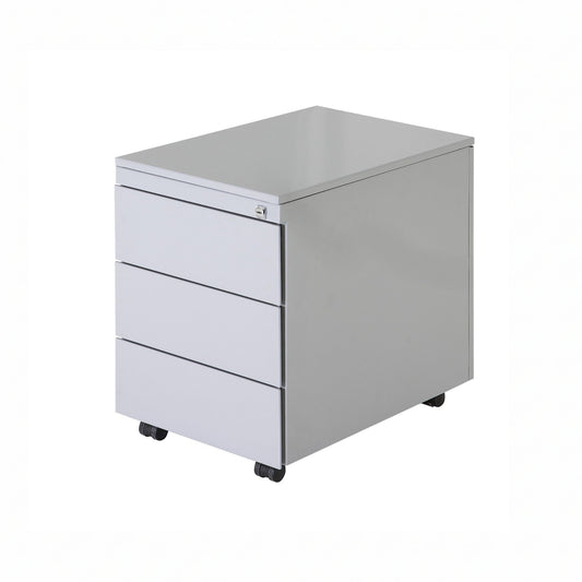 Verrijdbaar_ladeblok_budget_3laden_aluminium