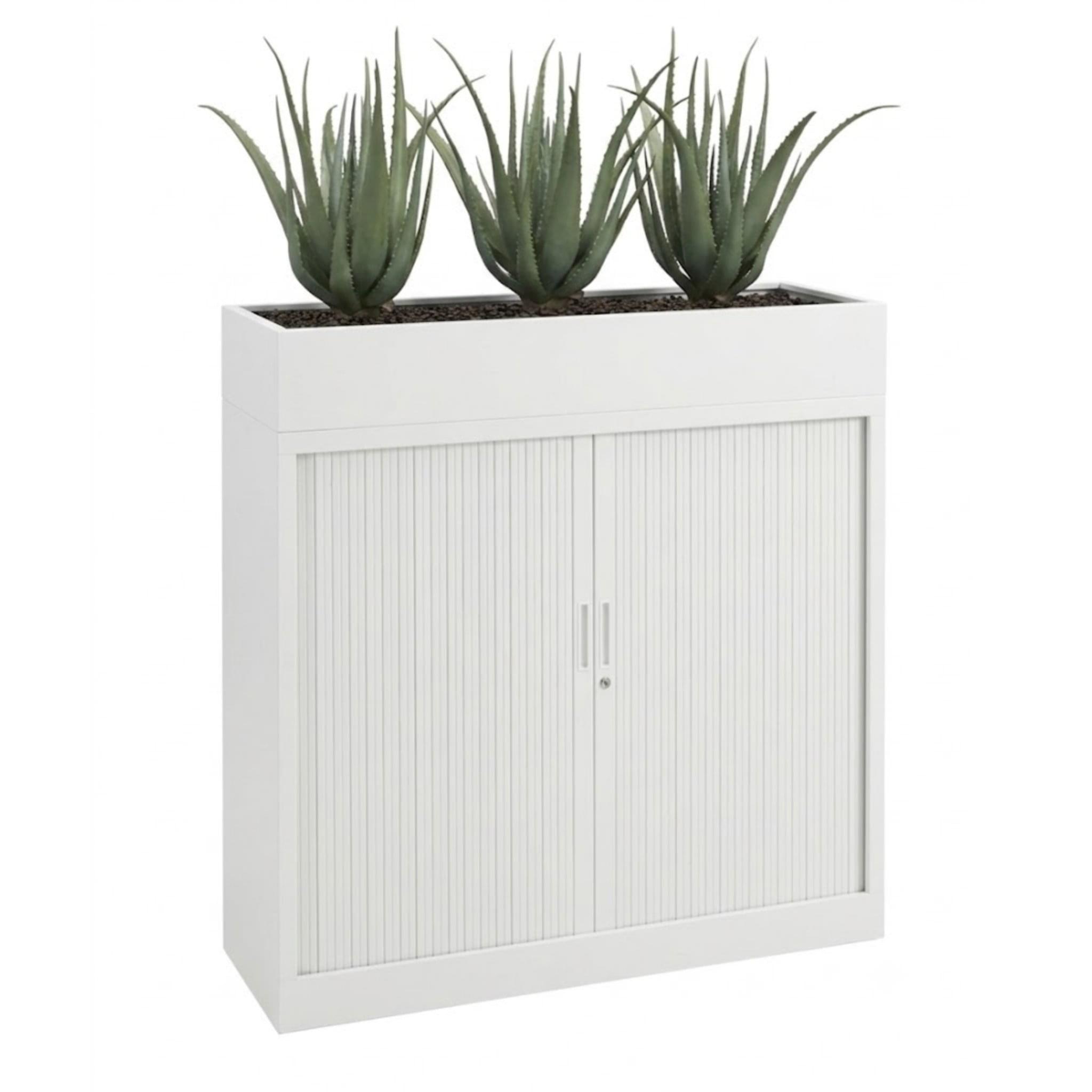 Plantenbak t.b.v. roldeurkast 120cm Orange office Plantenbak Select Kantoormeubelen.