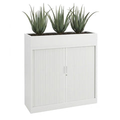 Plantenbak t.b.v. roldeurkast 120cm Orange office Plantenbak Select Kantoormeubelen.