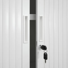 handvaten en slot kast