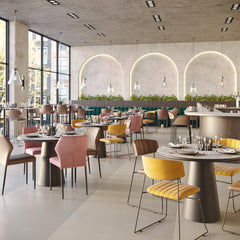 Stoelen Mundo Fluweel Set van 4