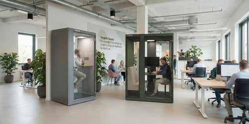 Vergaderboxen: De strategische investering in een rustige en rendabele kantoortuin.