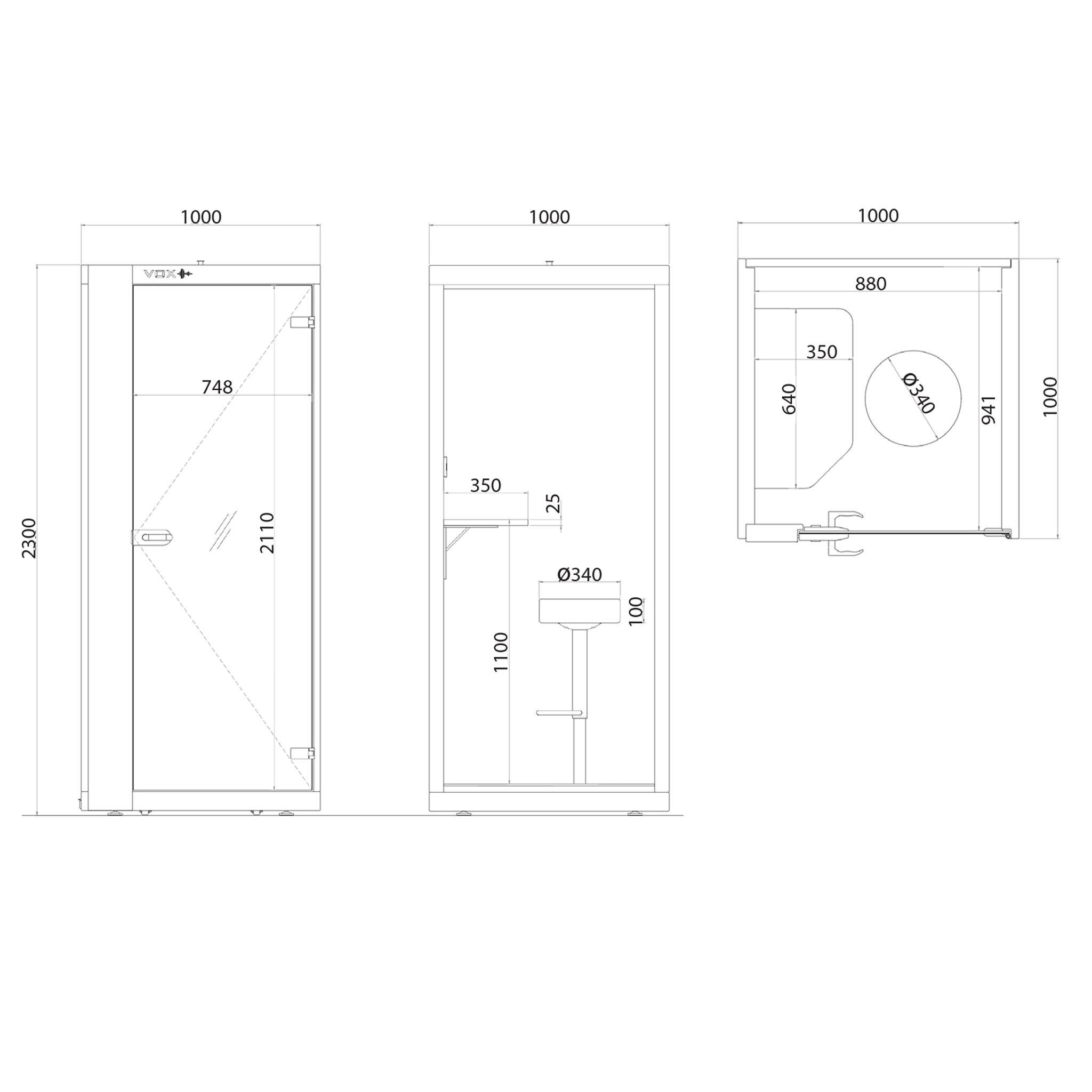 Afmetingen-VOX101-Belcel-Smal