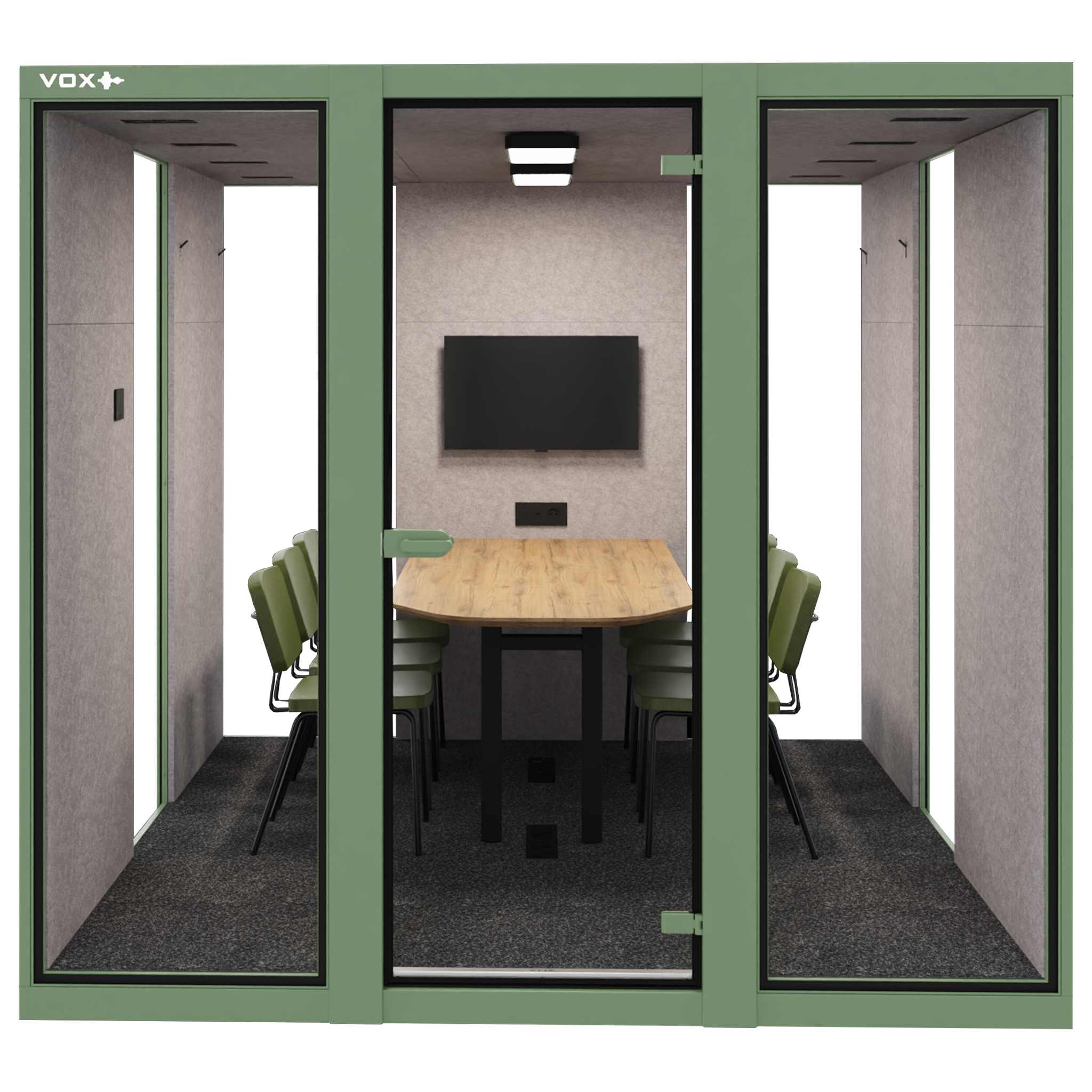 Akoestische-Vergaderbox-VOX401-XLarge-Groen