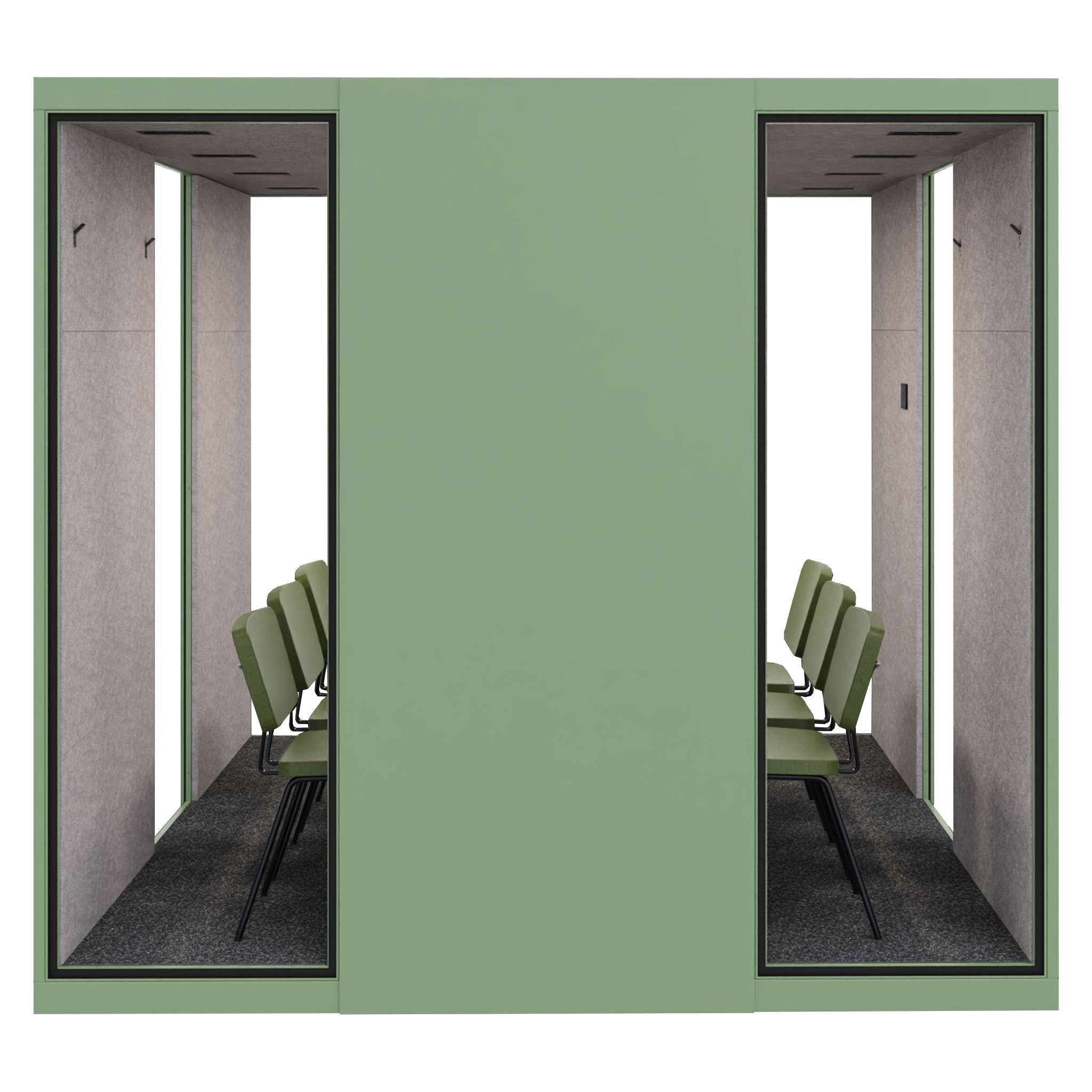 Akoestische-Vergaderbox-VOX401-XLarge-Groen-Achterkant